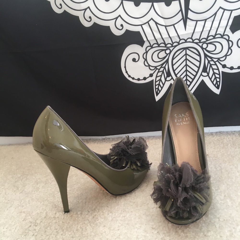 Fashionable Saks Fifth Ave heels